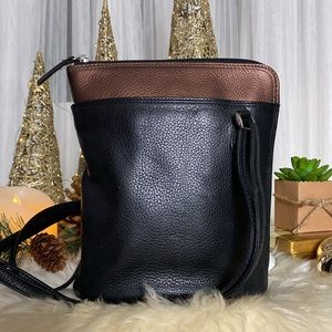 REDUCED! Derek Alexander crossbody small 100% pebble leather!